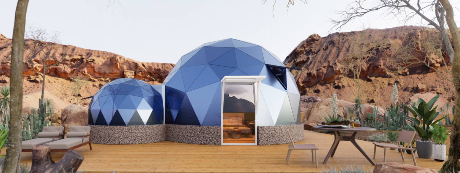 双清区球形智能光伏玻璃星空房